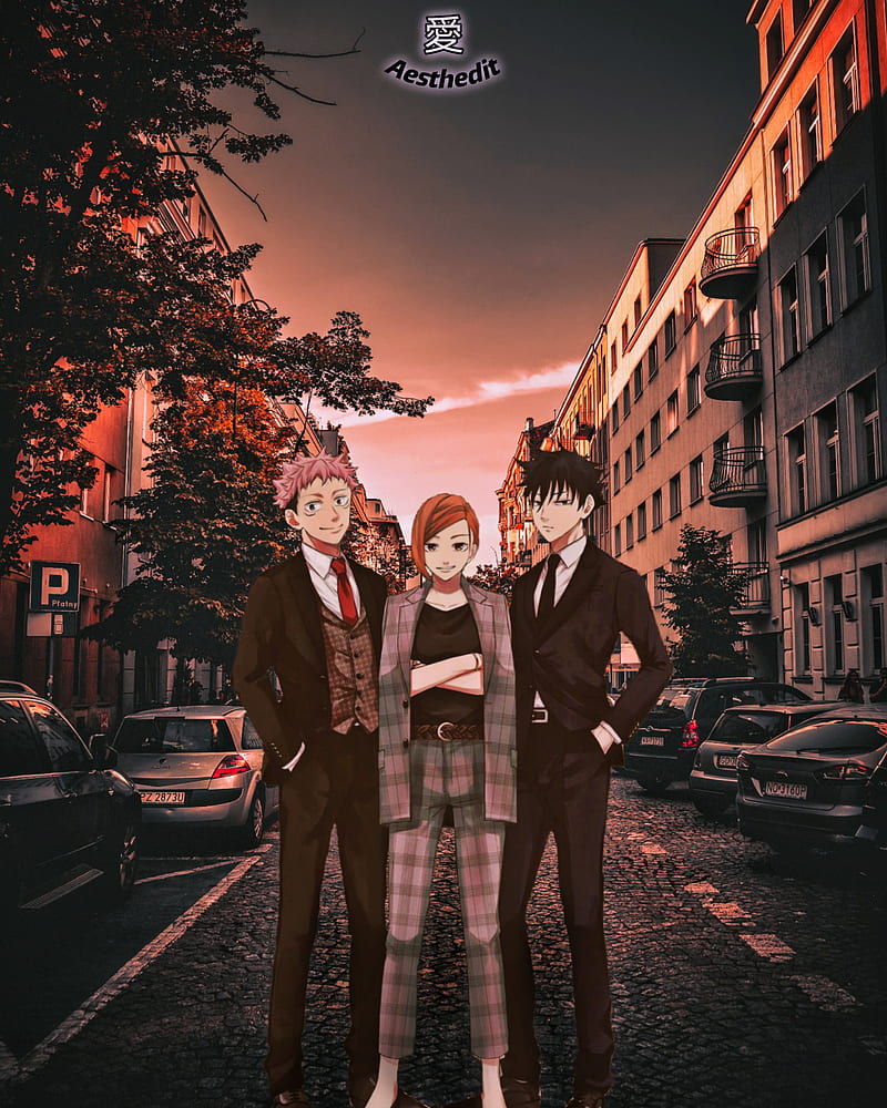 Premium Photo | Anime Trio
