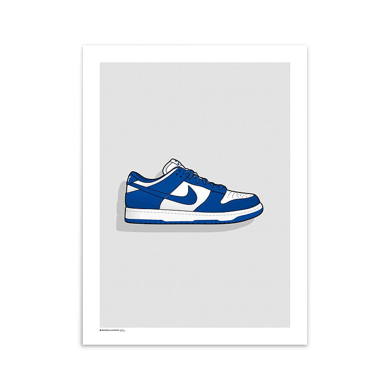 Nike Dunk Low 'Kentucky' Poster, HD phone wallpaper | Peakpx