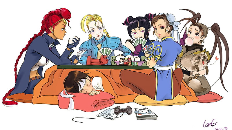 HD wallpaper: anime, anime girls, Street Fighter, Cammy White