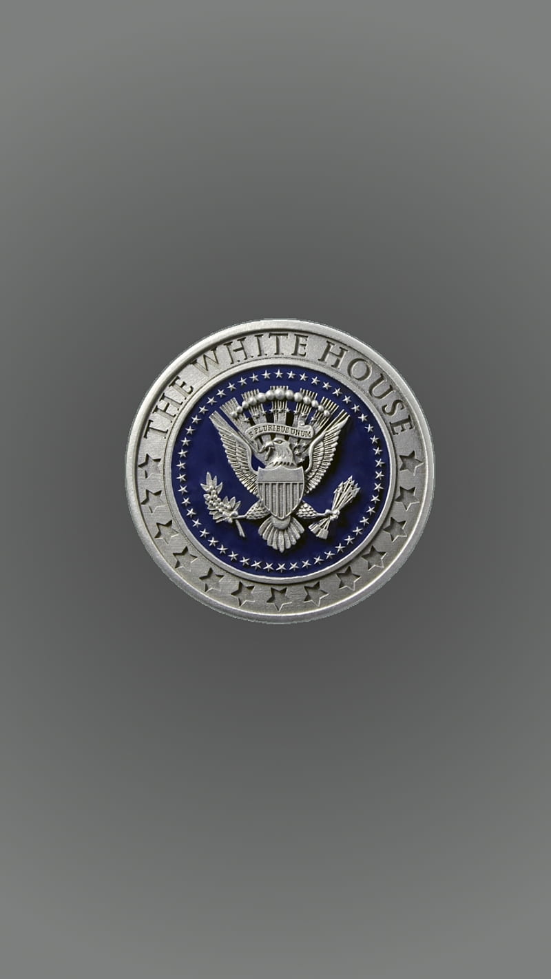 White House, badge, HD phone wallpaper