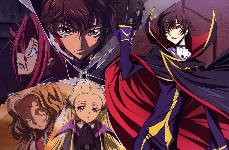 Mobile wallpaper: Anime, Lelouch Lamperouge, Code Geass, 1375439