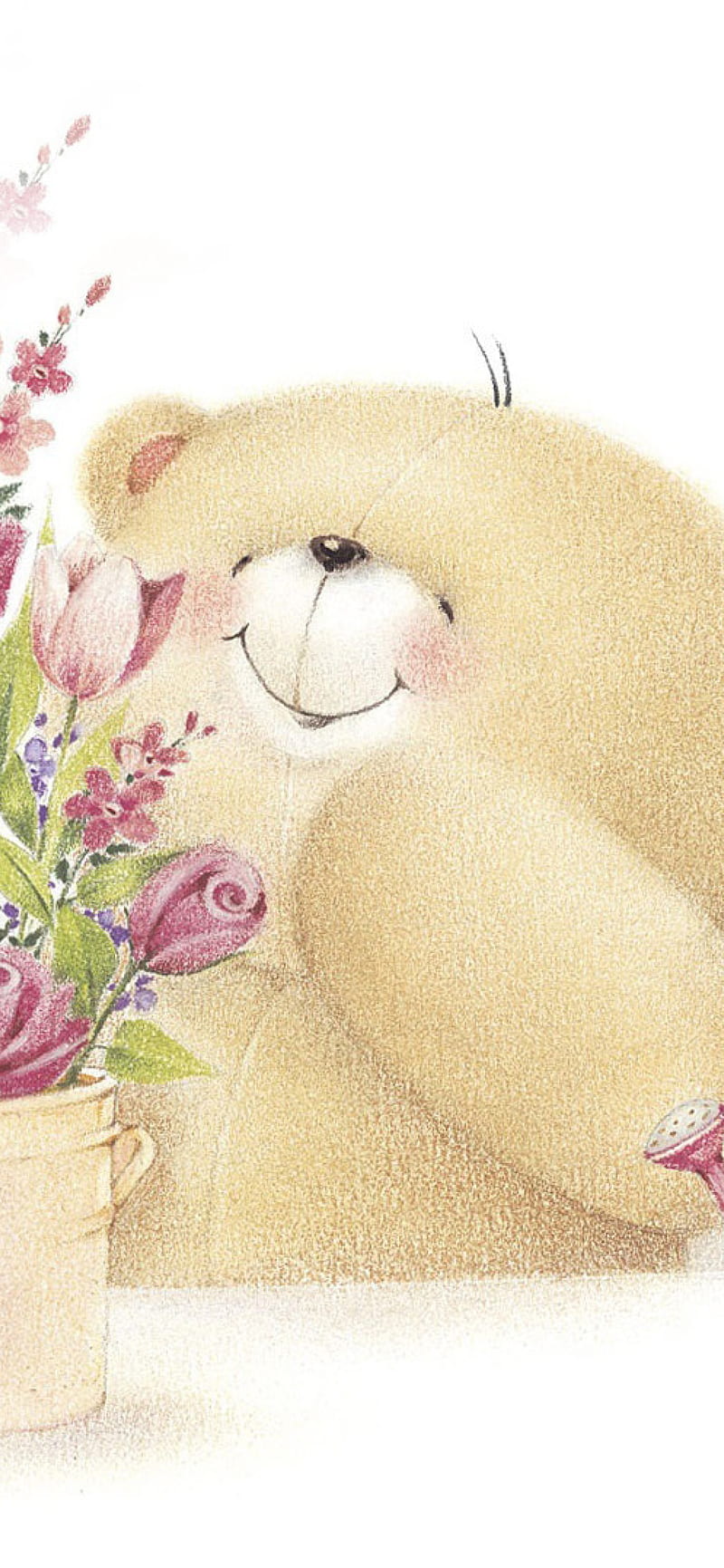 Forever Friends Teddy Bear for iPhone XR, HD phone wallpaper | Peakpx