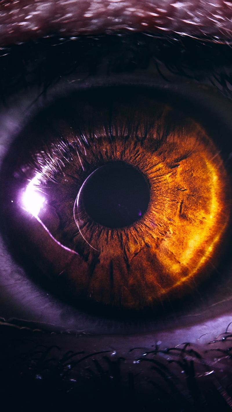 Eye, eyes, iris, peaple, woman, HD phone wallpaper