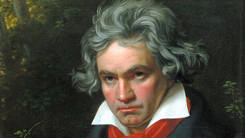 Beethoven, genius, people, music, HD wallpaper