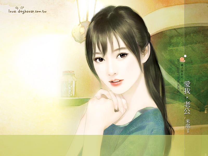 Stunning Soft Illustrations of Beautiful Girls2, HD wallpaper