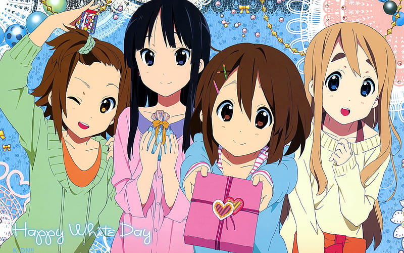 K-On, cute, anime, keion, music, band, girls, sexy, HD wallpaper | Peakpx