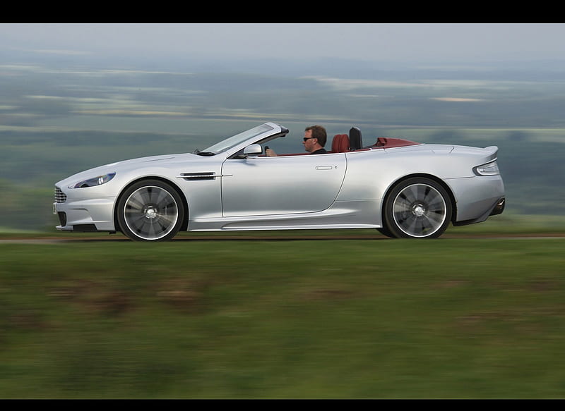 2010 Aston Martin DBS Volante - Side View, car, HD wallpaper