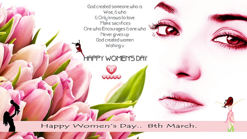 women s day, flower, day, mother, women, HD wallpaper