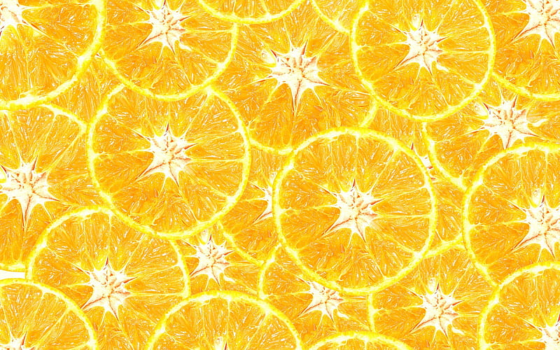 orange texture, background with oranges, Sliced oranges texture, Citrus background, texture with citrus, HD wallpaper