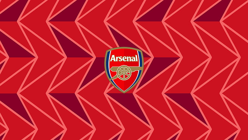 Crest Emblem Logo Soccer Symbol Red Purple Background Arsenal F.C, HD wallpaper
