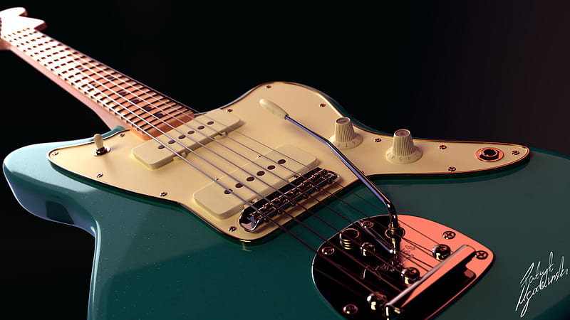 Jazzmaster, Fender Jaguar, HD wallpaper