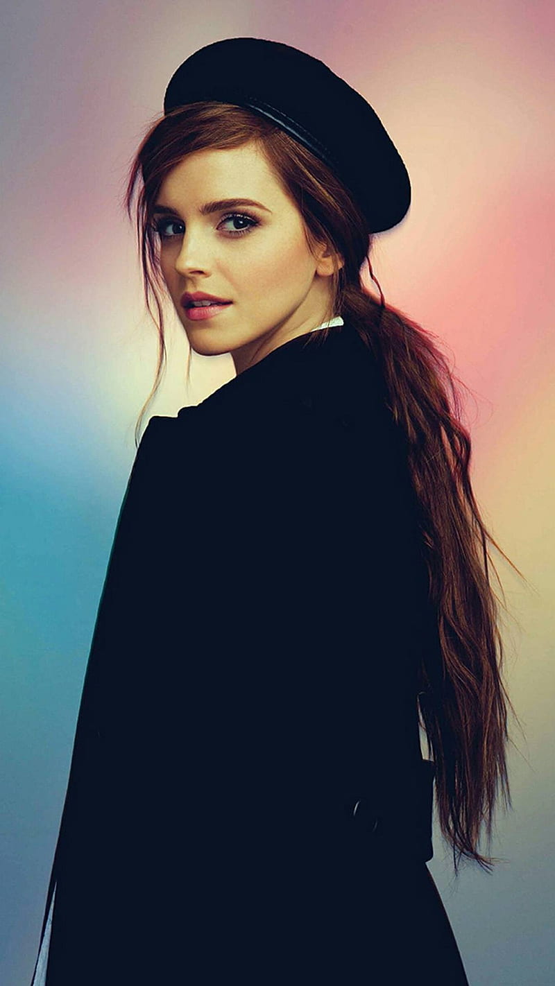 Download Emma Watson looking stylish in a casual setting Wallpaper   Wallpaperscom