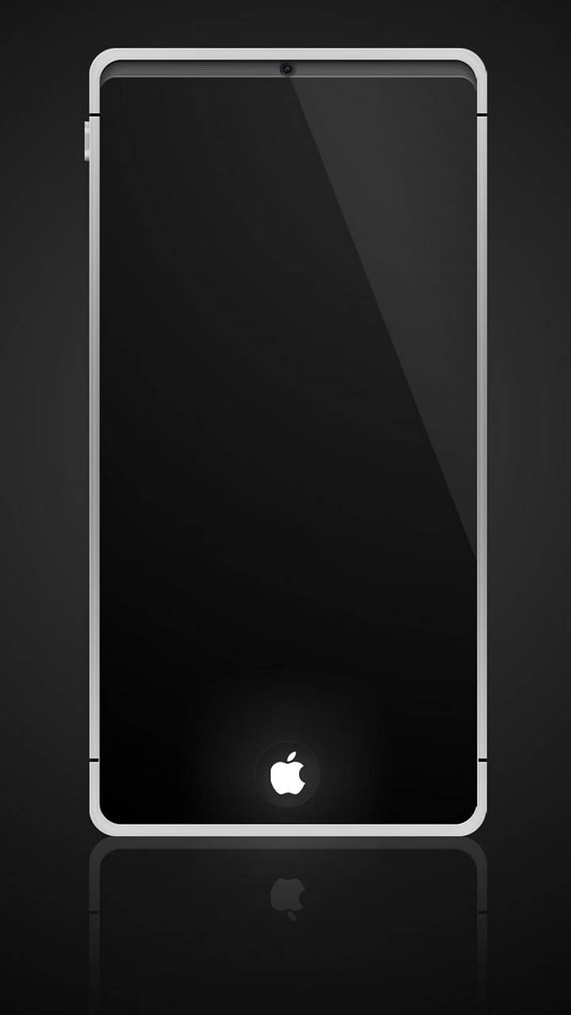 Iphone, apple, black, edge, eyad, led, locked, logo, video, HD phone wallpaper