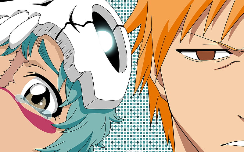 Nelliel & Ichigo, bleach, vizard, anime, ichigo, nelliel, espada, HD wallpaper