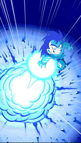 Goku Kaioken x4, super, glow, dragonball, HD phone wallpaper