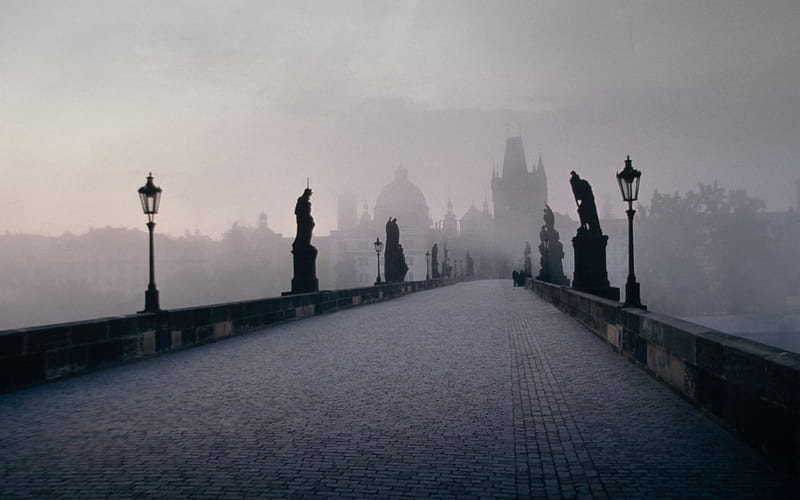 Prague Charles Bridge, HD wallpaper