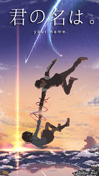 Hình nền động Your name siêu đẹp