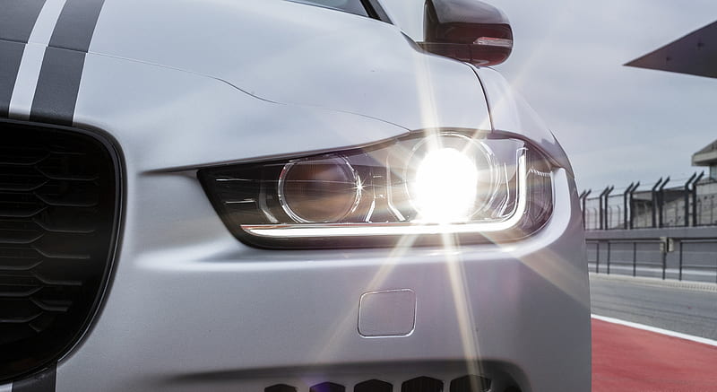 2018 Jaguar XE SV Project 8 - Headlight , car, HD wallpaper