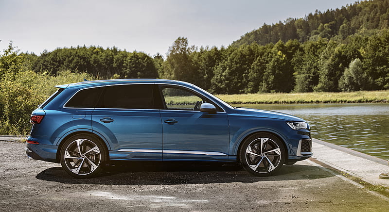 2021 Audi SQ7 (Color: Atoll Blue), car, HD wallpaper | Peakpx