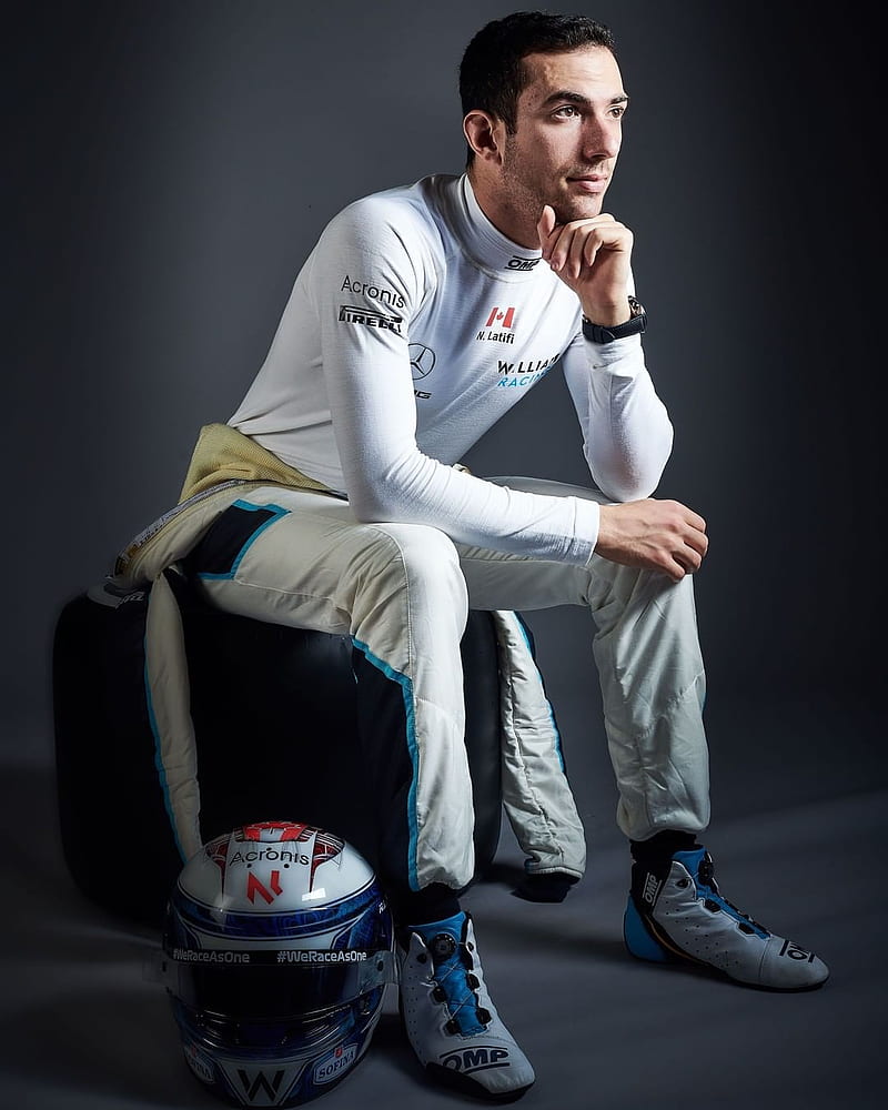 Nicholas Latifi | 6, Williams, Nicholas Latifi, formula 1, NL6, f1, Williams racing, HD phone wallpaper