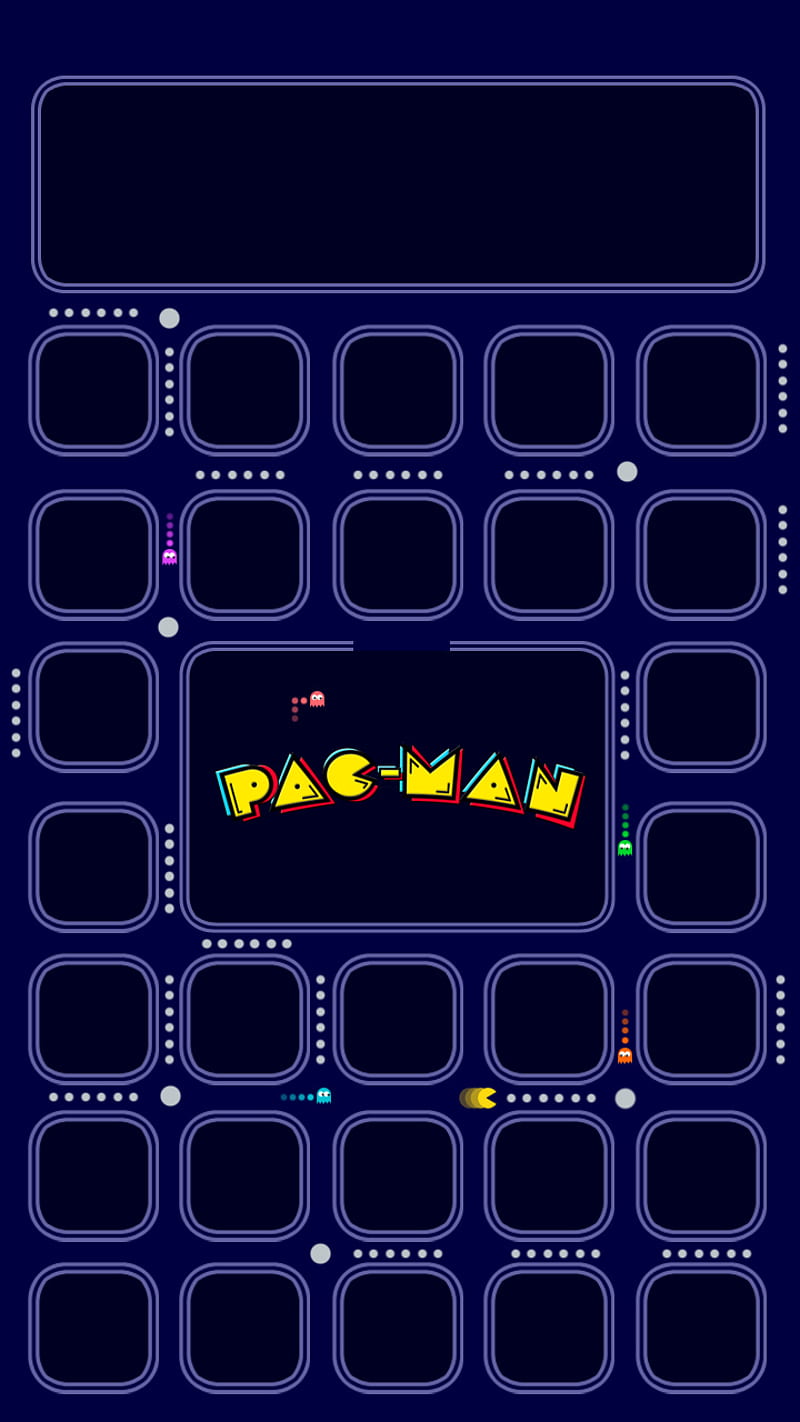 Pacman, game, retro, arcade, ghost, pixel, pixelated, play, old, HD phone wallpaper