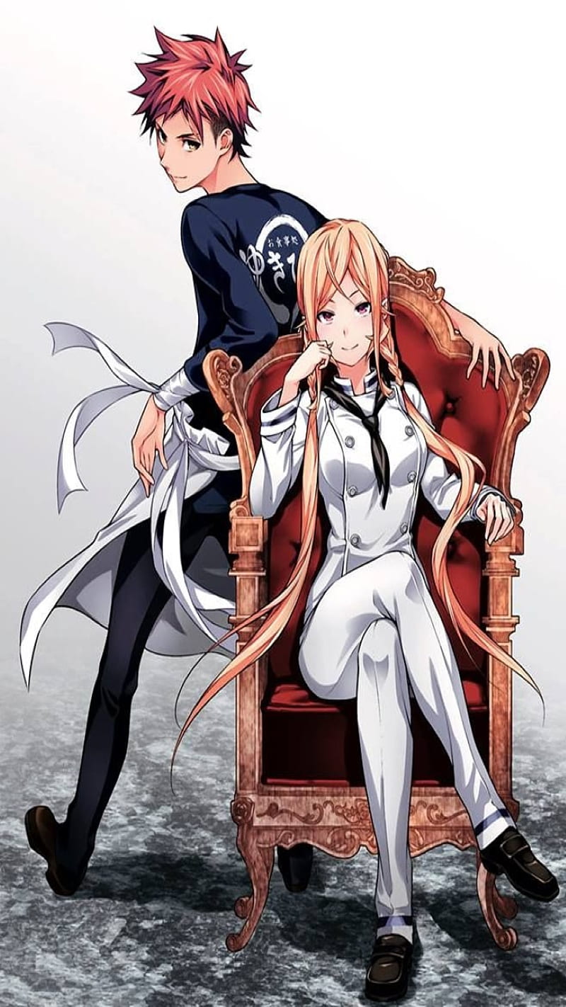 Food Wars Erina And Soma Yukihira Diamond Painting 