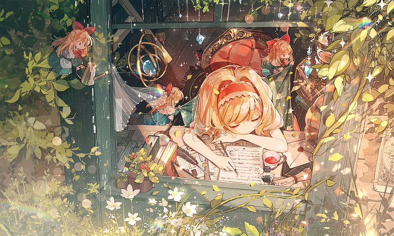Chibi Anime Girl Cozy Winter With a Kotatsu - Chibi Anime Girl - Posters  and Art Prints | TeePublic