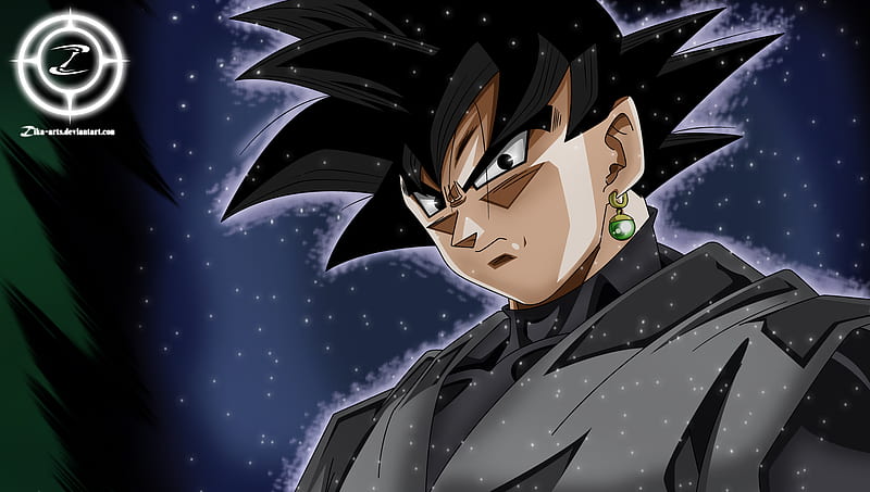 Art Dragon Ball Super Goku and Black Goku Anime Wallpaper 8k HD ID:3435