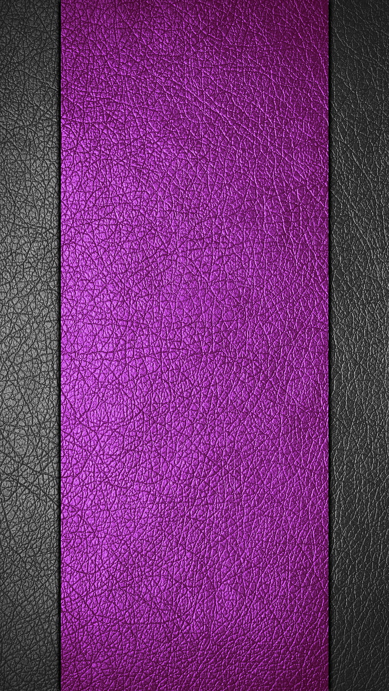 Purple Black Leather, abstract, colored, desenho, fabric, leather, purple, HD phone wallpaper