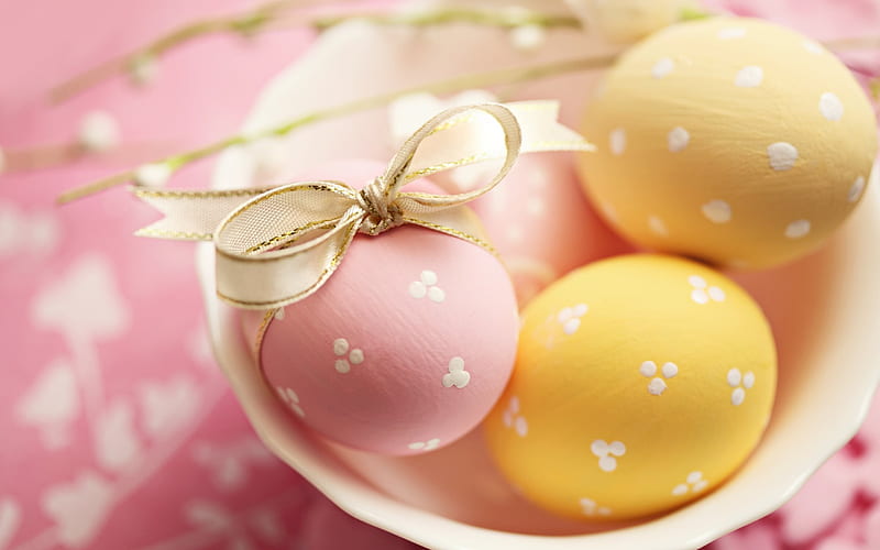 Easter, Easter eggs, Easter decorations, HD wallpaper