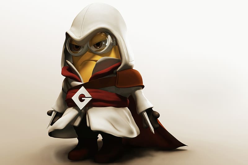 Assassin's Creed, Despicable Me, Crossover, Movie, Minions, HD wallpaper