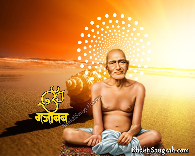 1 Devotional image of Gajanan Maharaj of Shegaon left linking him   Download Scientific Diagram