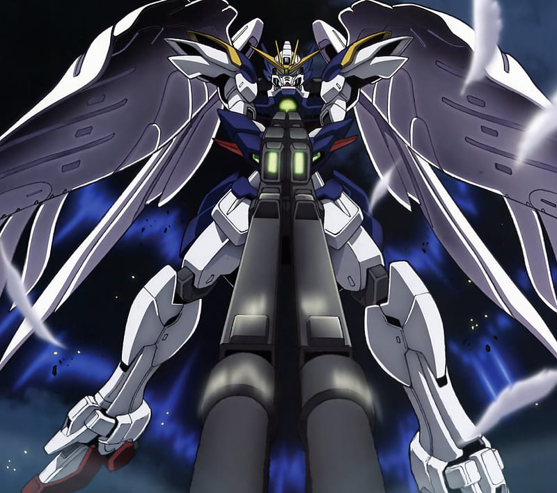Wing Gundam Custom, anime, mech, HD wallpaper