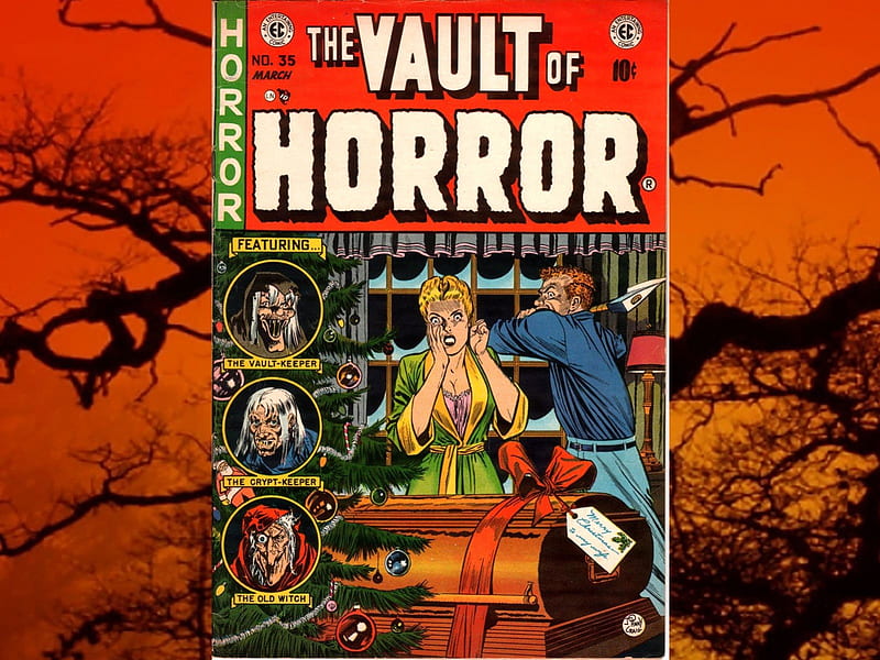 The Vault Of Horror Comic02, classic comics, horror, halloween, The Vault Of Horror Comic, HD wallpaper