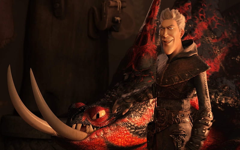How to Train Your Dragon, The Hidden World, 2019, Snotlout Jorgenson, character, new cartoons, promo, poster, HD wallpaper