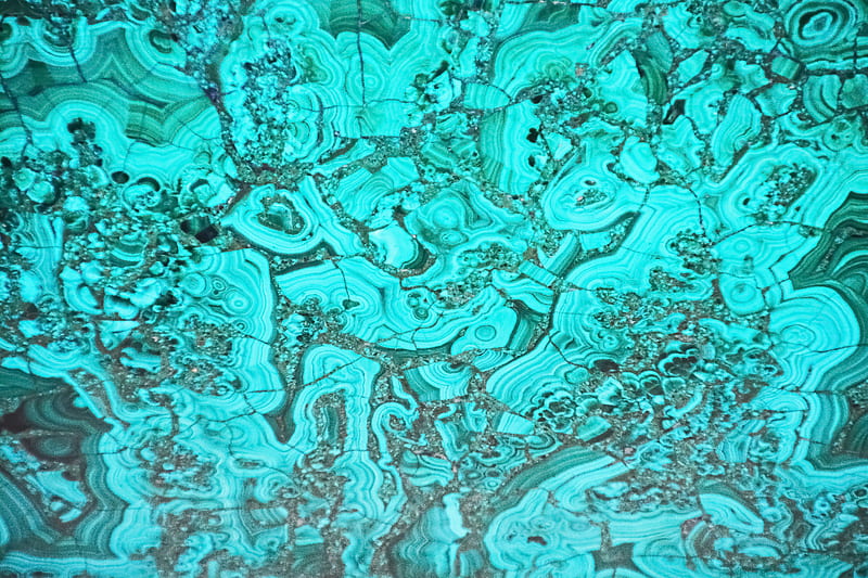 shards, cranny, abstraction, blue, HD wallpaper