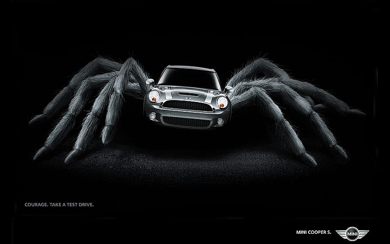 Mini Cooper Spider - Mini Cooper Print Advertisement, HD wallpaper