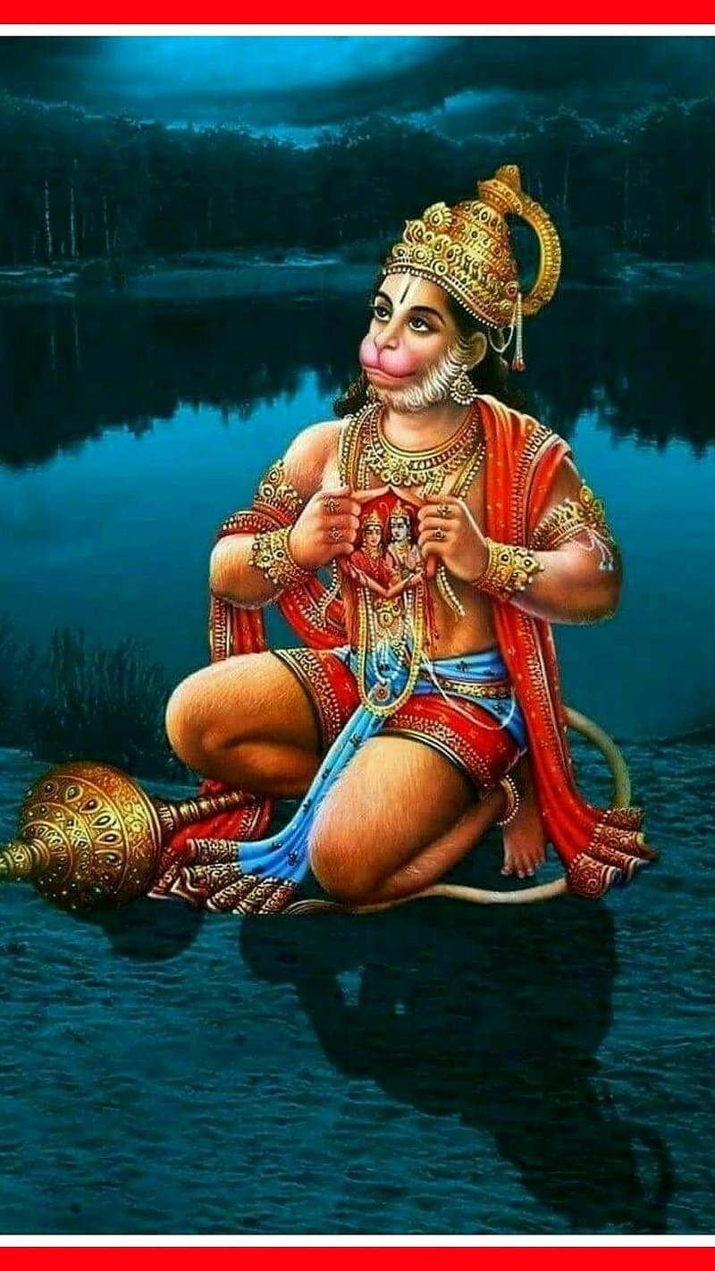 Jai Hanuman , jai shree hanuman, lord, god, HD phone wallpaper