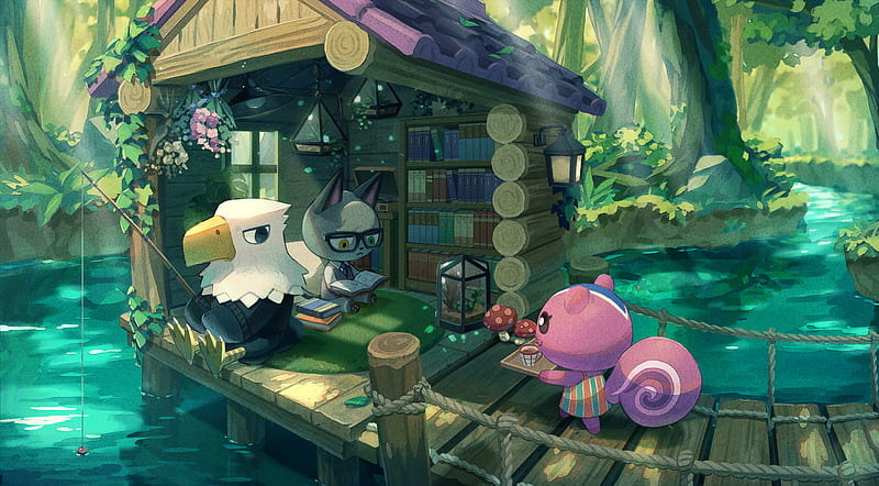 Kawaii Animal Crossing Wallpapers  Wallpaper Cave