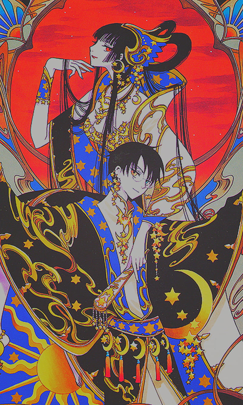 Clamp Manga & Anime - Good morning, Clamp fans! Here is another card from  Clamp in Cardland: Card # 03-020b Card Type: Story Card Level: P (promo)  Character(s): Syaoran and Yuko Series: