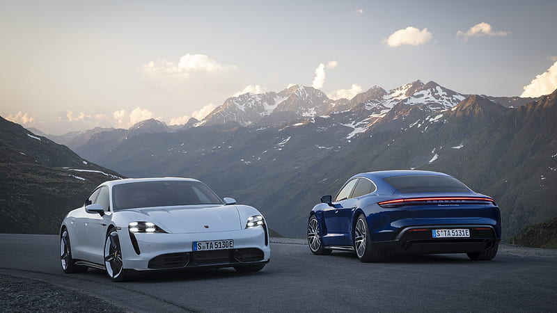 Porsche Taycan Turbo S, Porsche Taycan, electric cars, 2019 cars, HD wallpaper