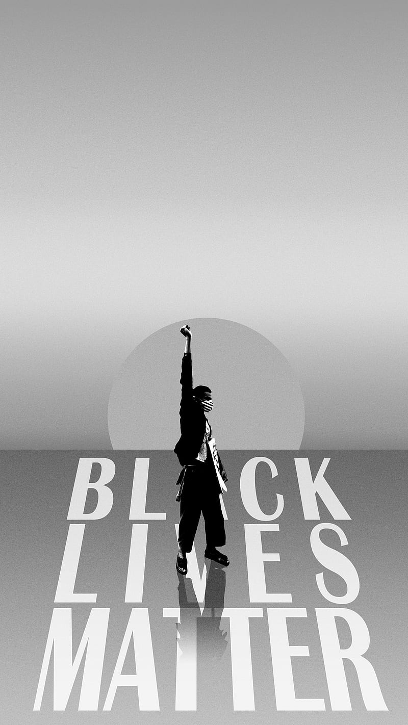 Black Lives Matter, Aaron, BLM, Black, HD phone wallpaper