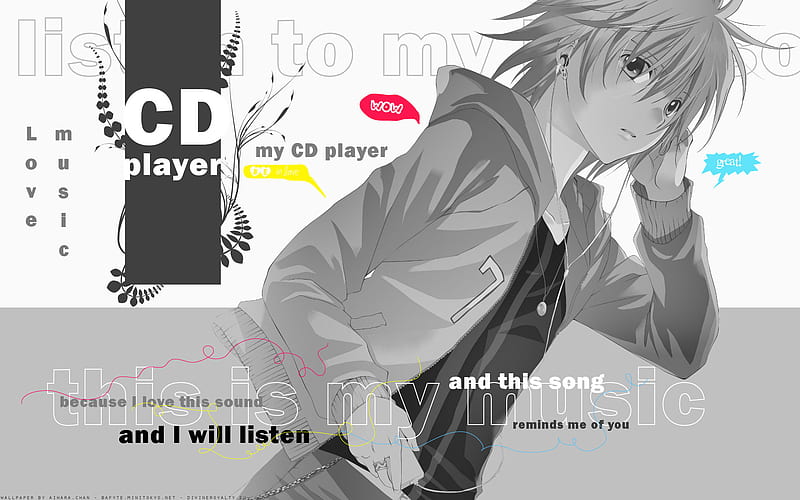 CD player, the bonds of reasoning, shirou sawamura, anime, spiral, HD  wallpaper | Peakpx