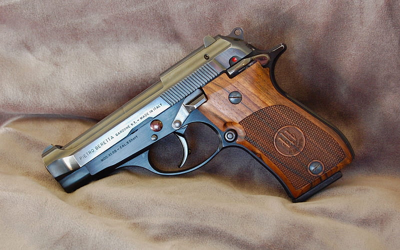 beretta, weapons, self-loading pistol, 1984, HD wallpaper