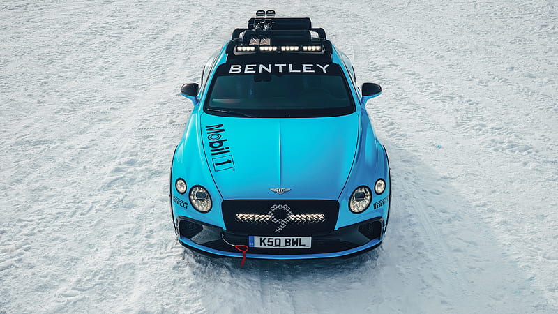 Bentley Continental GT Ice Race 2020 4, HD wallpaper