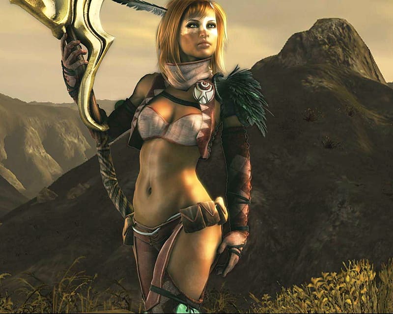 Video Game, Woman Warrior, Tyris Flare, Golden Axe, HD wallpaper