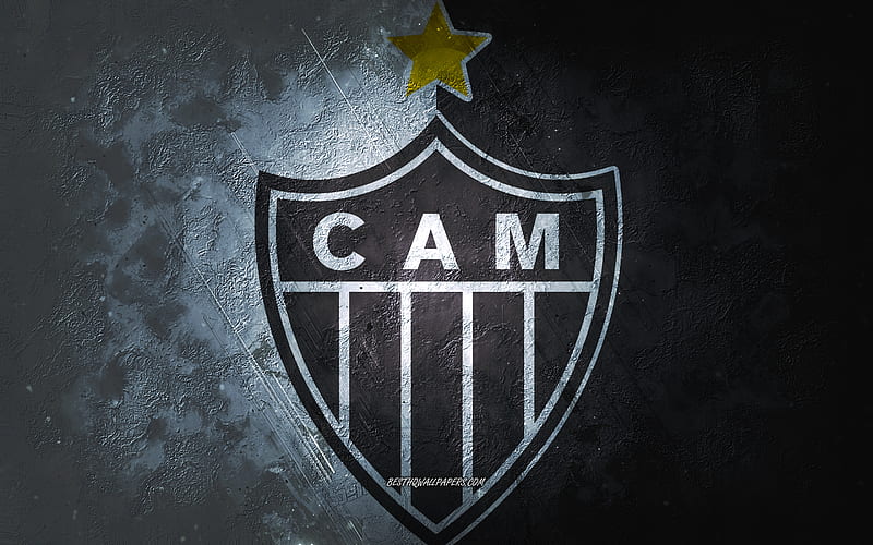 Atletico Mineiro Brazilian Football Team White Background Atletico Mineiro Logo Hd Wallpaper Peakpx