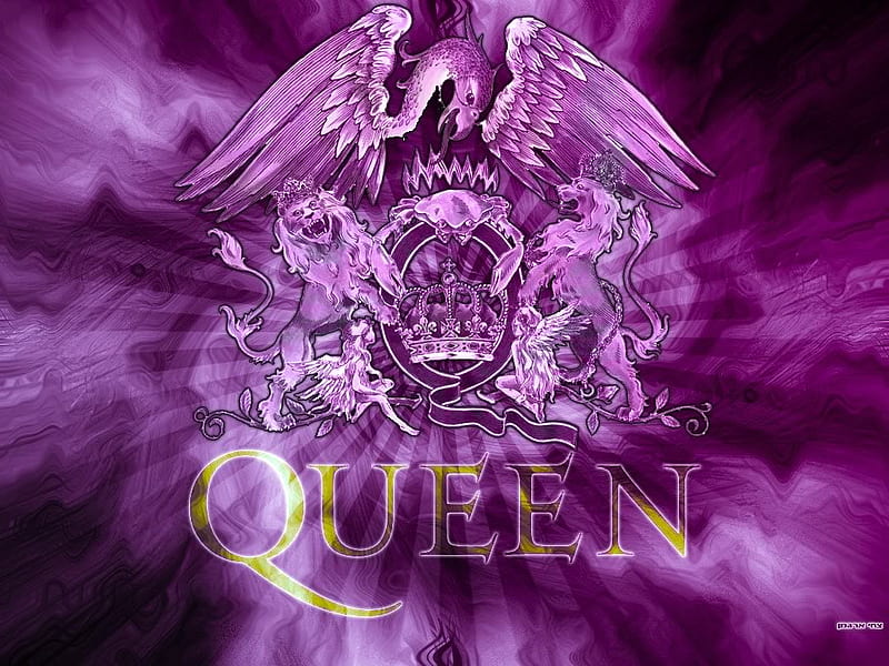 purple queen, queen, purple, abstract, HD wallpaper