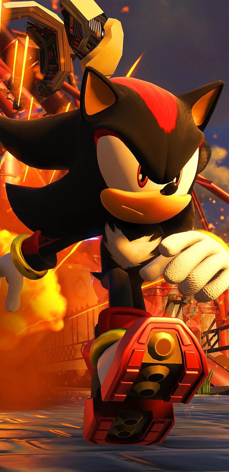 sonic and shadow the hedgehog wallpaper