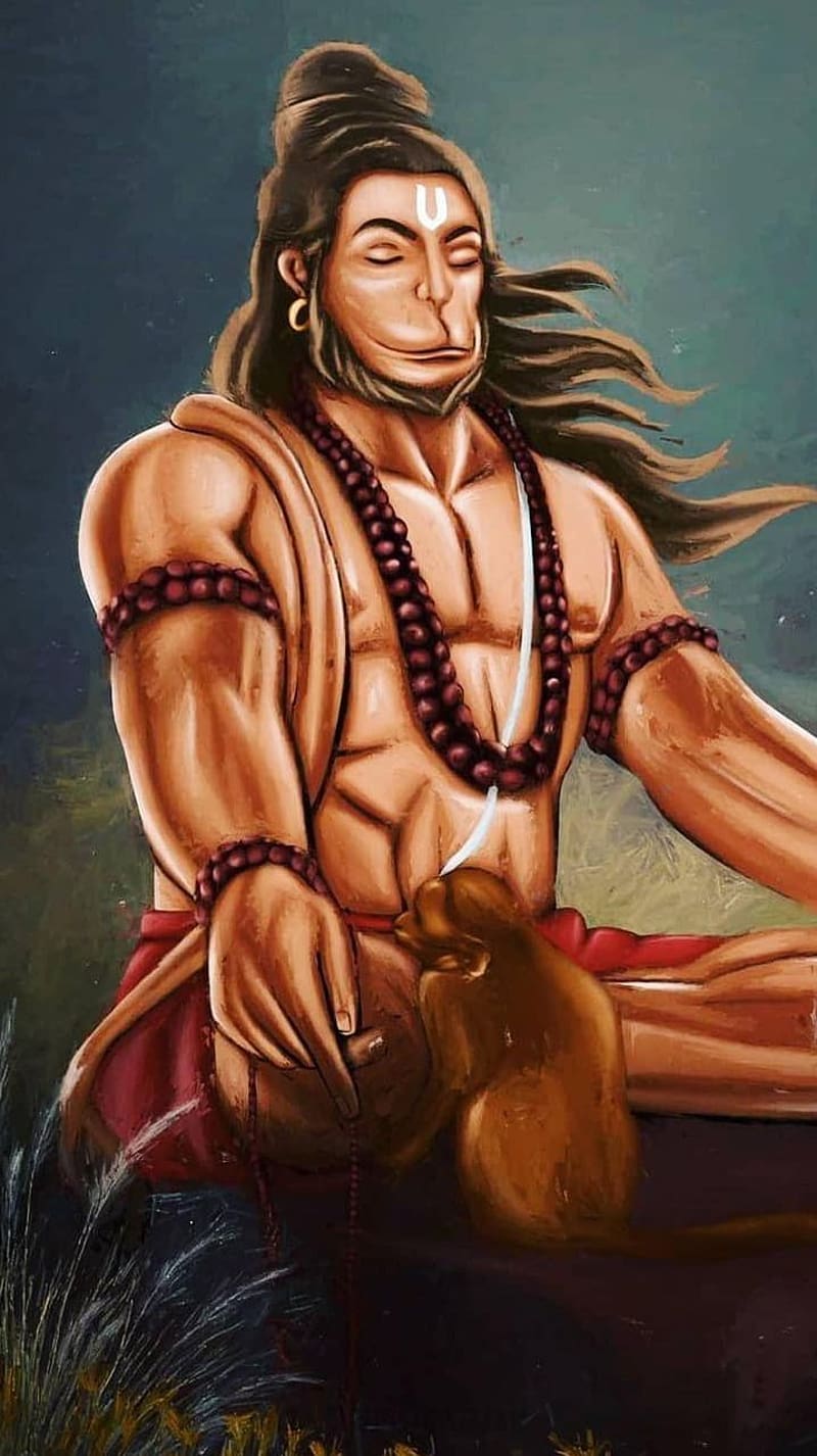 Veer Hanuman, veer hanuman, bajrang bali, god, HD phone wallpaper | Peakpx